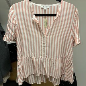 Madewell Peplum Top